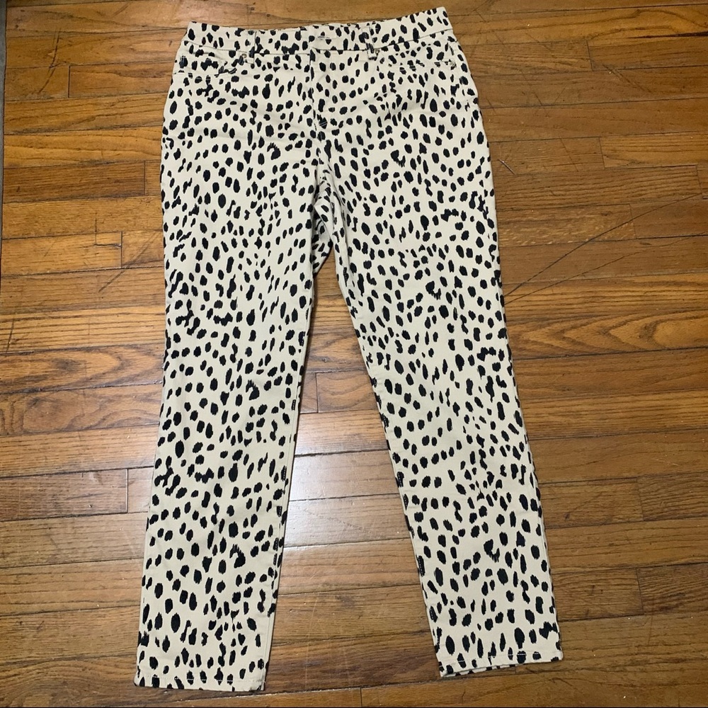 NWOT Chico’s Stretch Animal Print Pants Size 1.5R US 10R